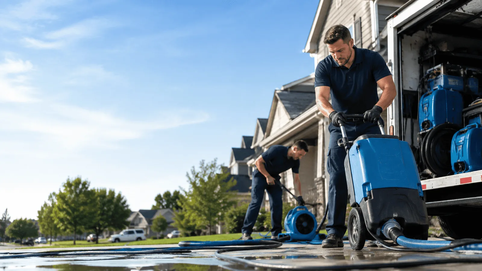 Dehumidification being performed in Lake Leelanau, MI